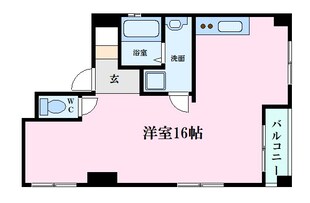 比治山下駅 徒歩3分 5階の物件間取画像